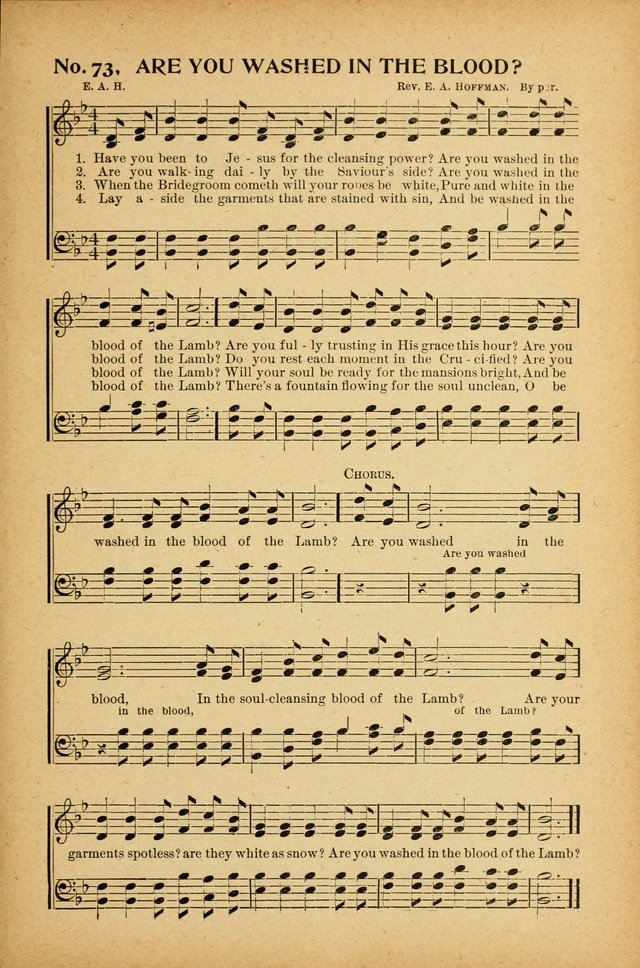 Ocean Grove Christian Songs: "The Big Little Book" page 69