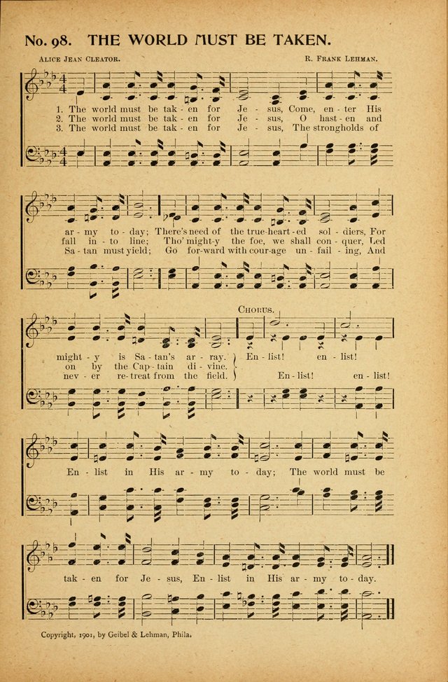 Ocean Grove Christian Songs: "The Big Little Book" page 89