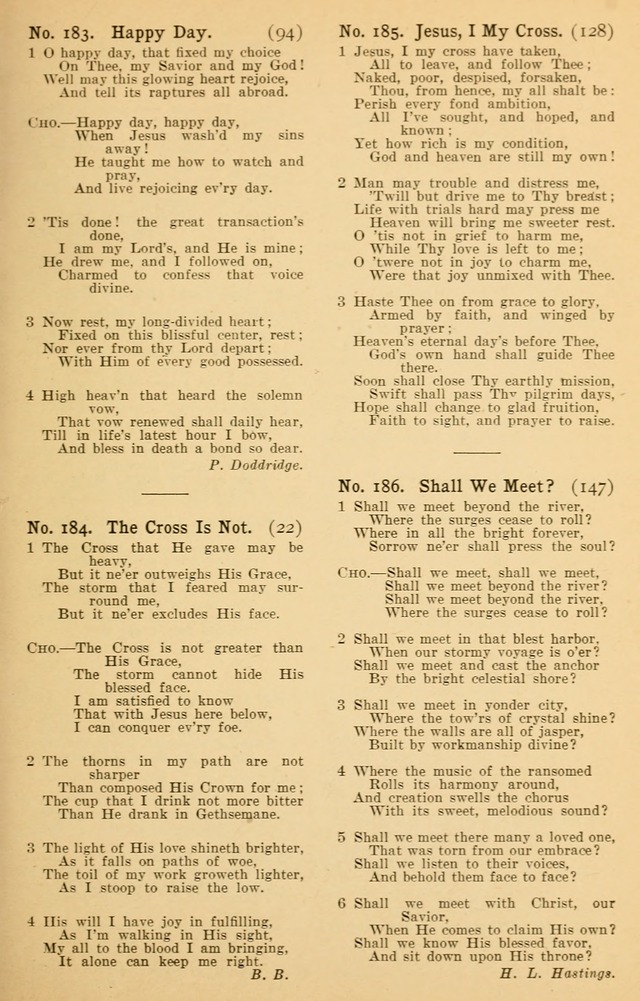 Ocean Grove Christian Songs: and responsive readings (Revised Edition) page 136