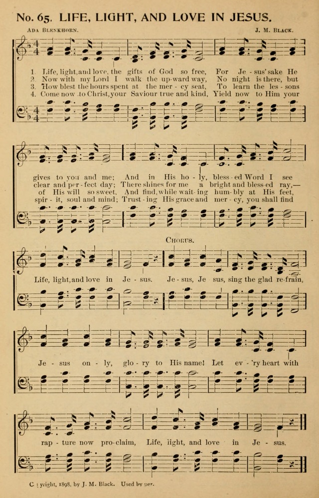 Ocean Grove Christian Songs: and responsive readings (Revised Edition) page 69