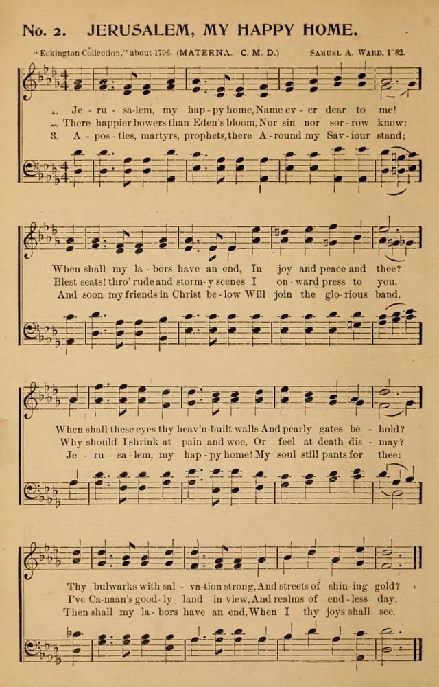 Ocean Grove Christian Songs: and responsive readings (Revised Edition) page 9