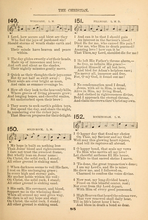 Our Glad Hosanna: for the service of Song in the Sunday School, the Social Gathering, and the Prayer Meeting page 85