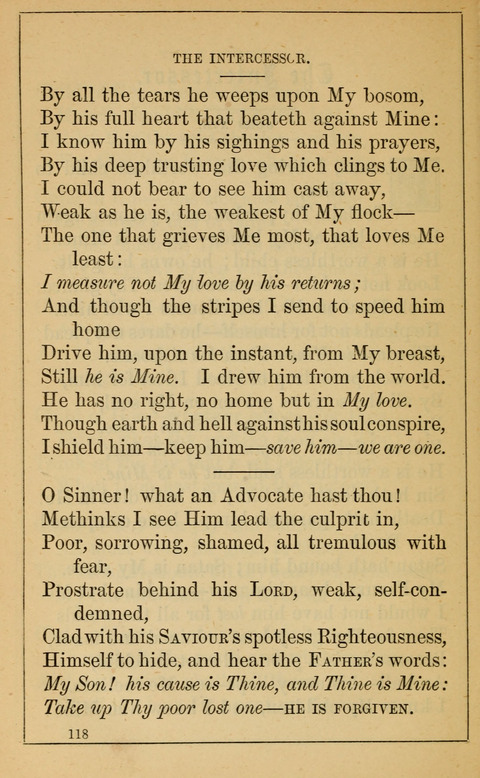 One Hundred Choice Hymns: in large type page 118