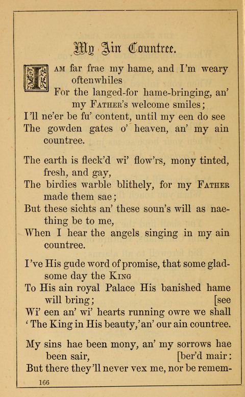 One Hundred Choice Hymns: in large type page 166