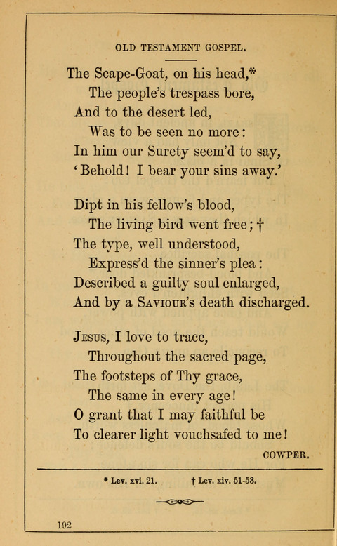 One Hundred Choice Hymns: in large type page 192