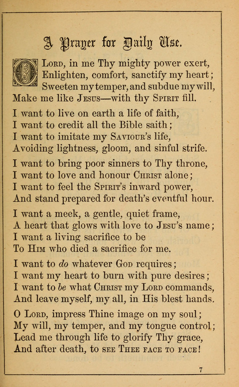 One Hundred Choice Hymns: in large type page 7