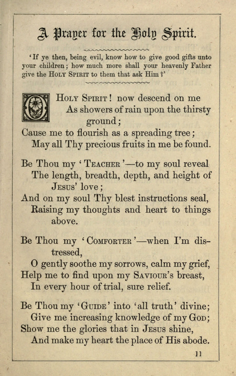 One Hundred Choice Hymns: in large type page 11