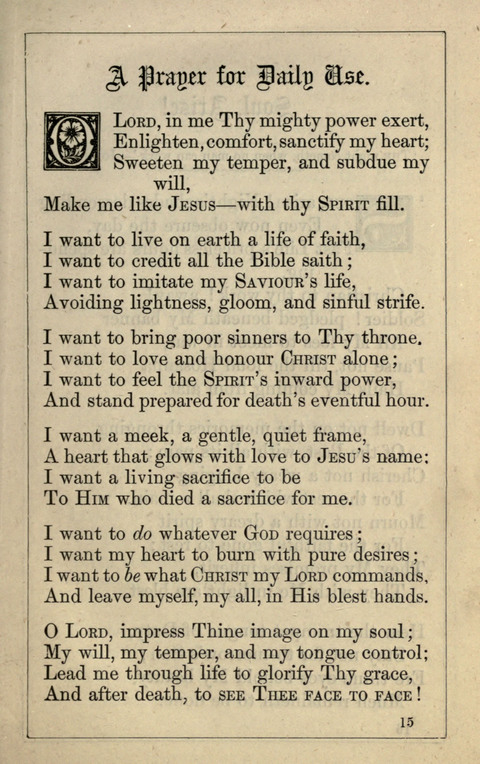 One Hundred Choice Hymns: in large type page 15