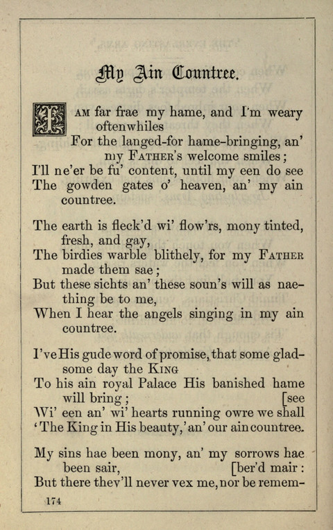 One Hundred Choice Hymns: in large type page 174