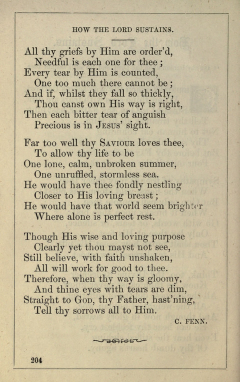 One Hundred Choice Hymns: in large type page 204