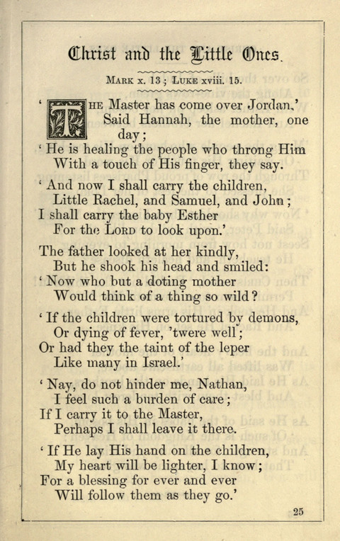One Hundred Choice Hymns: in large type page 25