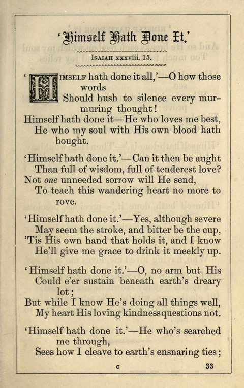 One Hundred Choice Hymns: in large type page 33