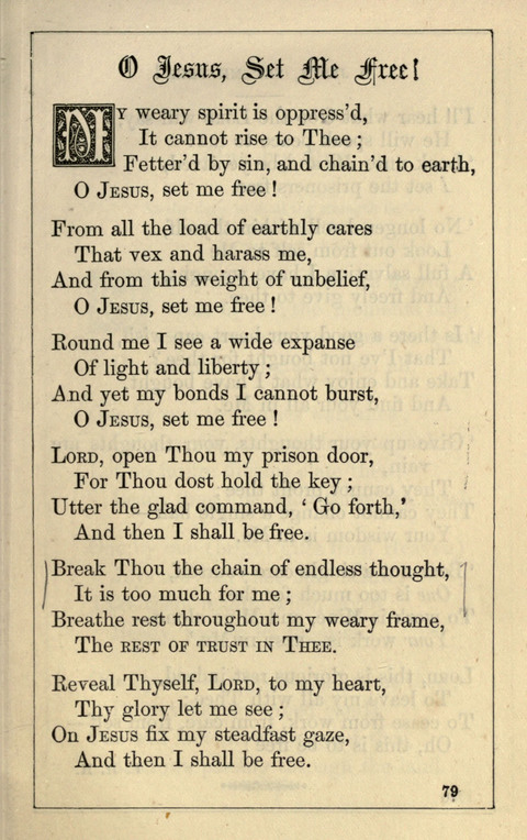 One Hundred Choice Hymns: in large type page 79