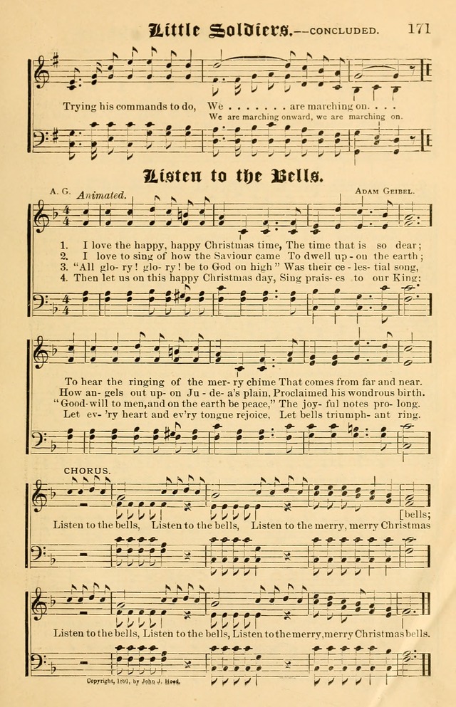 Our Hymns: compiled for use in the services of the Baptist Temple page 171