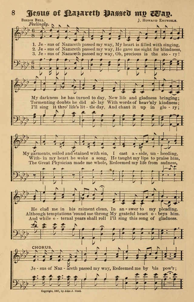 Our Hymns: compiled for use in the services of the Baptist Temple page 8