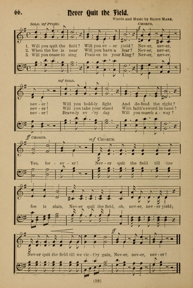 One Hundred Favorite Songs and Music: of the Salvation Army page 103