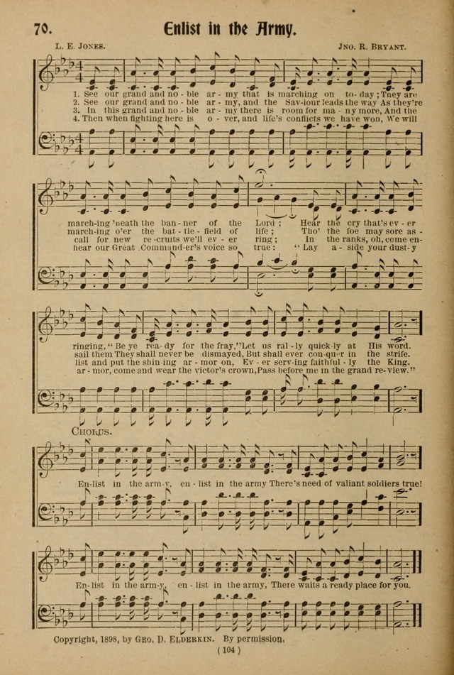 One Hundred Favorite Songs and Music: of the Salvation Army page 109