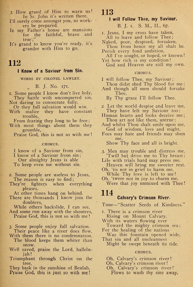 One Hundred Favorite Songs and Music: of the Salvation Army page 154