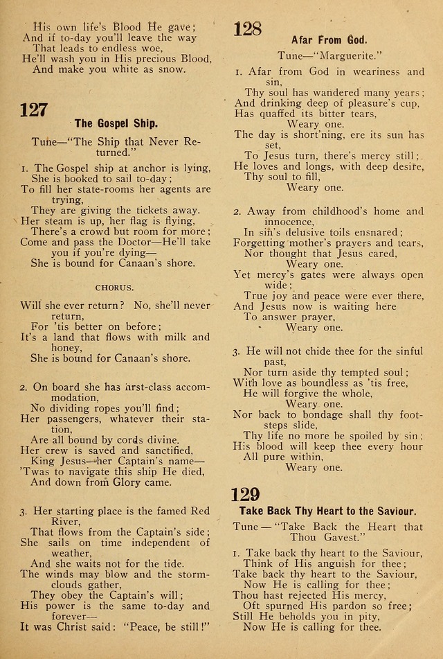 One Hundred Favorite Songs and Music: of the Salvation Army page 160