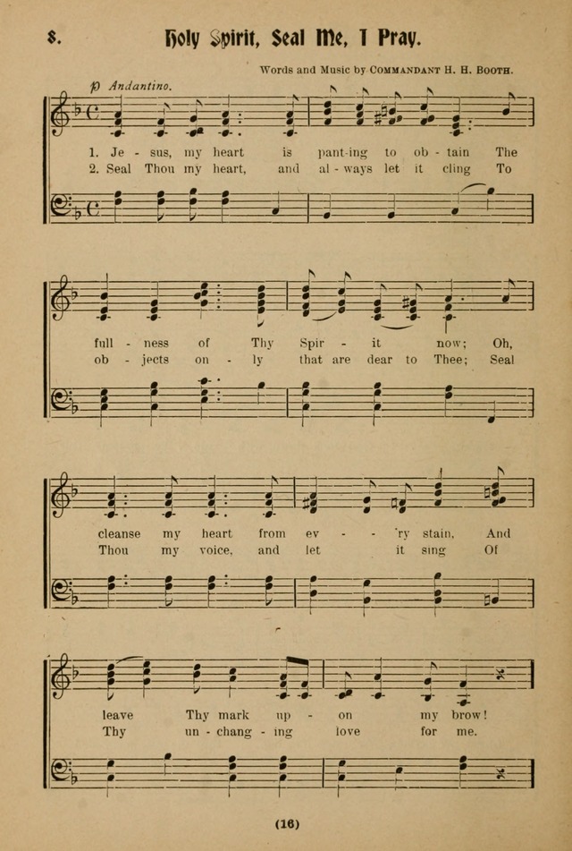 One Hundred Favorite Songs and Music: of the Salvation Army page 21