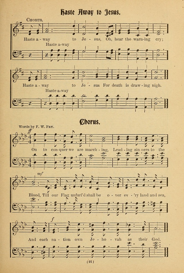 One Hundred Favorite Songs and Music: of the Salvation Army page 96