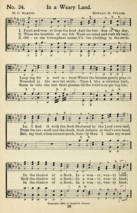 One Hundred Gospel Hymns: for male voices page 36