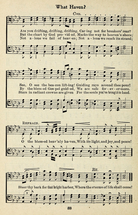 One Hundred Gospel Hymns: for male voices page 86