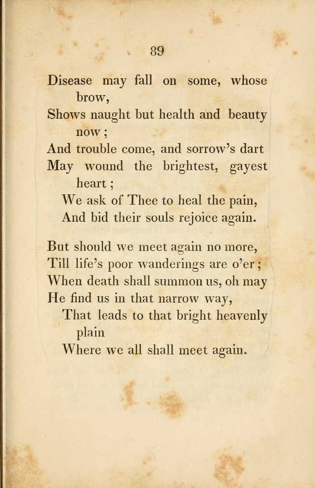 Original Hymns for Sabbath Schools page 82