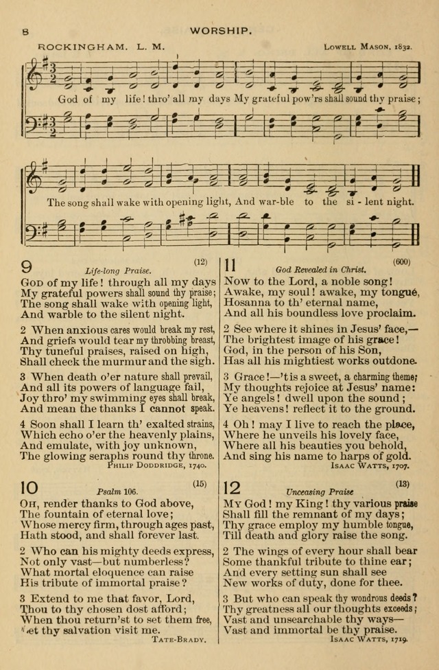 The Otterbein Hymnal: for use in public and social worship page 13