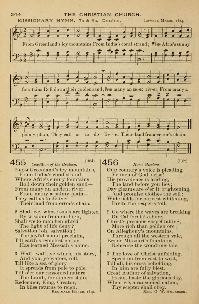 The Otterbein Hymnal: for use in public and social worship page 249