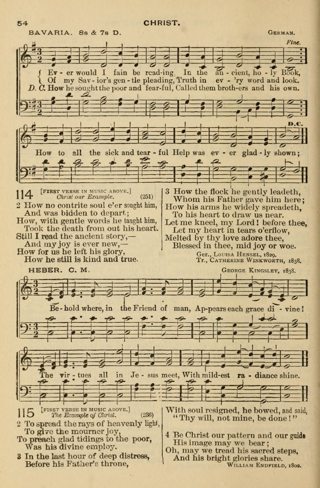 The Otterbein Hymnal: for use in public and social worship page 59