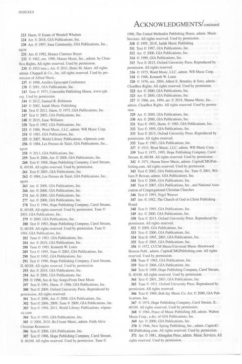 One Lord, One Faith, One Baptism: an African American ecumenical hymnal page 1127
