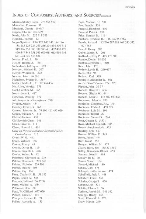 One Lord, One Faith, One Baptism: an African American ecumenical hymnal page 1160