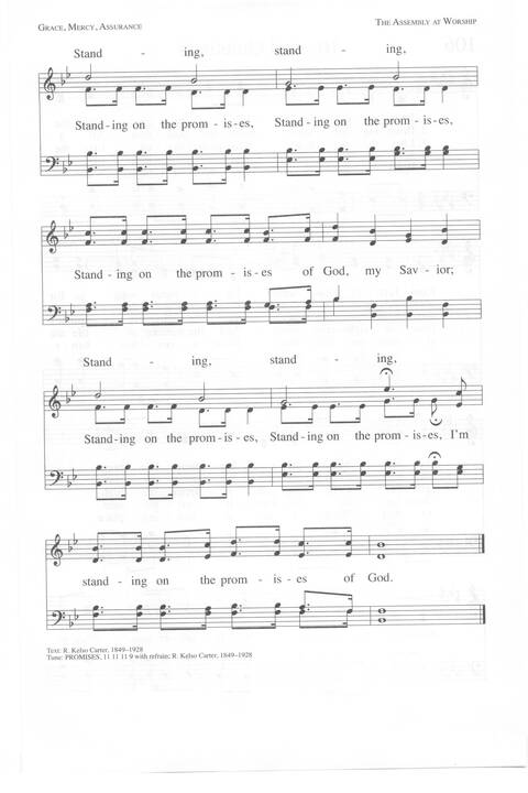 One Lord, One Faith, One Baptism: an African American ecumenical hymnal page 160