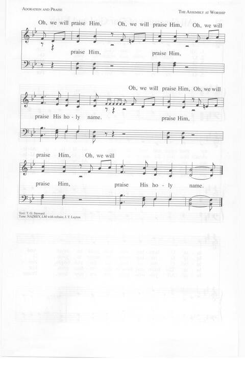 One Lord, One Faith, One Baptism: an African American ecumenical hymnal page 30