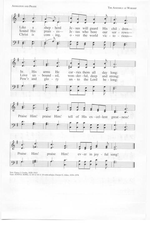 One Lord, One Faith, One Baptism: an African American ecumenical hymnal page 46