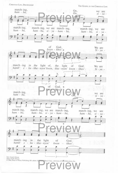 One Lord, One Faith, One Baptism: an African American ecumenical hymnal page 588