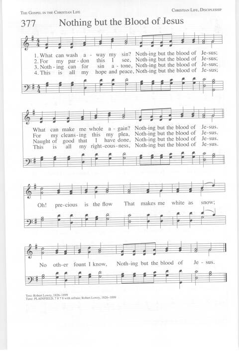 One Lord, One Faith, One Baptism: an African American ecumenical hymnal page 601