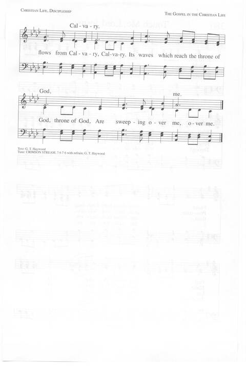 One Lord, One Faith, One Baptism: an African American ecumenical hymnal page 604