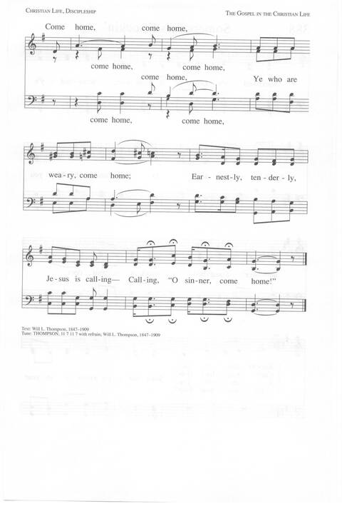 One Lord, One Faith, One Baptism: an African American ecumenical hymnal page 616
