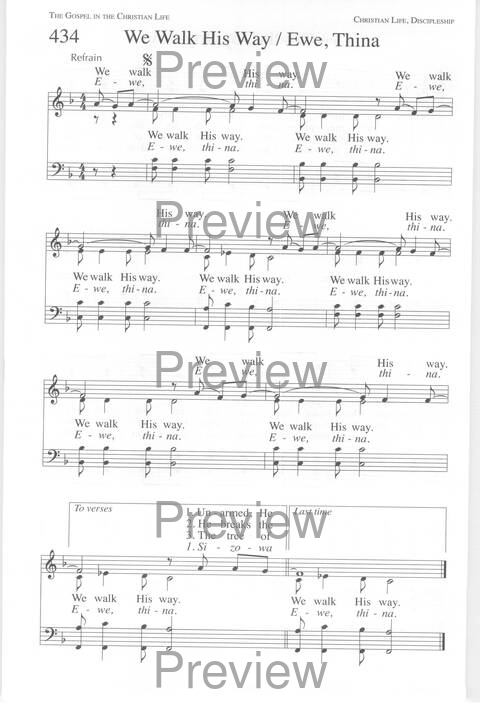 One Lord, One Faith, One Baptism: an African American ecumenical hymnal page 685