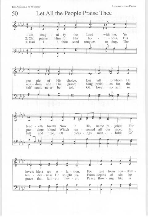 One Lord, One Faith, One Baptism: an African American ecumenical hymnal page 71