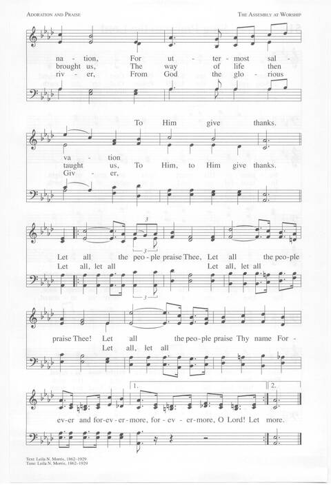 One Lord, One Faith, One Baptism: an African American ecumenical hymnal page 72