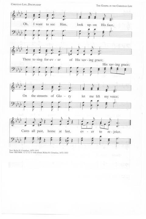 One Lord, One Faith, One Baptism: an African American ecumenical hymnal page 744