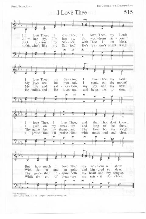 One Lord, One Faith, One Baptism: an African American ecumenical hymnal page 828