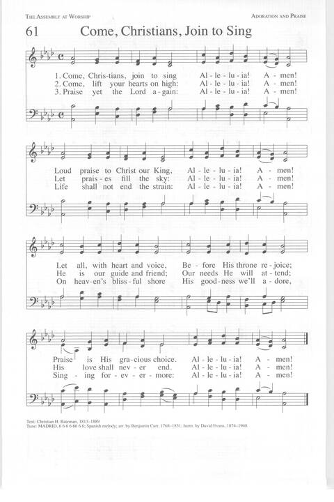 One Lord, One Faith, One Baptism: an African American ecumenical hymnal page 87
