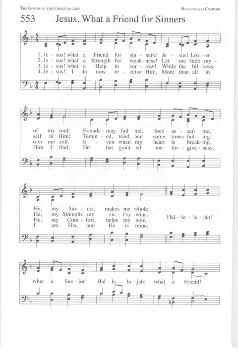 One Lord, One Faith, One Baptism: an African American ecumenical hymnal page 887