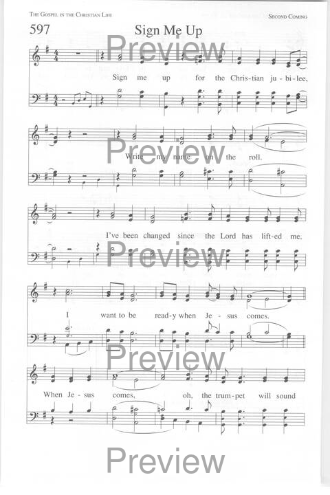One Lord, One Faith, One Baptism: an African American ecumenical hymnal page 953