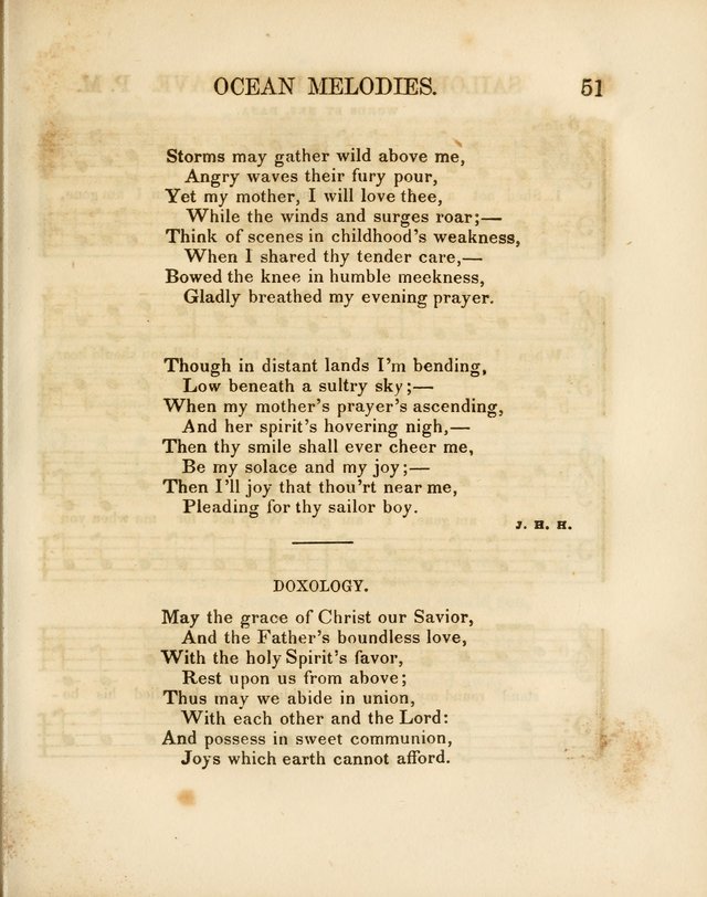 Ocean Melodies, and Seamen