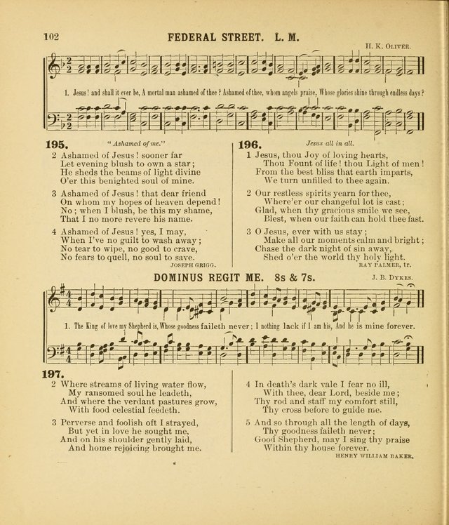 Our New Hymnal page 102